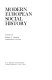 Modern European social history /