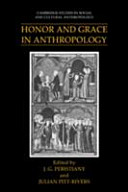 Honor and grace in anthropology /