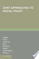 Joint approaches to social policy : rationality and practice /