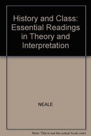 History and class : essential readings in theory and interpretation /
