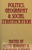 Politics, geography & social stratification /