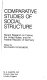 Comparative studies of social structure : recent research on France, the United States, and the Federal Republic of Germany /