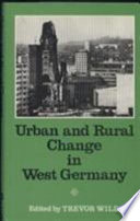 Urban and rural change in West Germany /