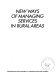 New ways of managing services in rural areas /