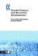 Private finance and economic development : city and regional development /