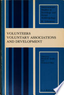 Volunteers, voluntary associations, and development /