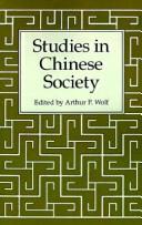 Studies in Chinese society /