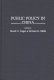 Public policy in China /