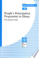 People's Participation Programme in Ghana : post-project study /