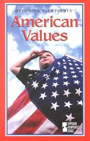 American values : opposing viewpoints /