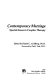 Contemporary marriage : special issues in couples therapy /
