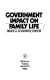 Government impact on family life /
