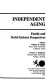 Independent aging : family and social systems perspectives /