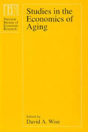 Studies in the economics of aging /