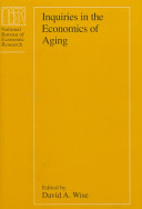 Inquiries in the economics of aging /