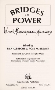 Bridges of power : women's multicultural alliances /