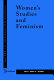 Information sources in women's studies and feminism /