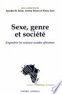Sexe, genre et société : engendrer les sciences sociales africaines /
