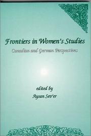 Frontiers in women's studies : Canadian and German perspectives /