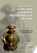 Handbook of girls' and women's psychological health /