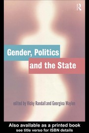 Gender, politics and the state /