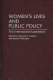 Women's lives and public policy : the international experience /