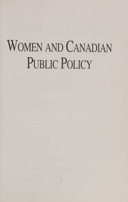 Women and Canadian public policy /