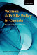 Women & public policy in Canada : neoliberalism and after? /
