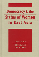 Democracy and the status of women in East Asia /