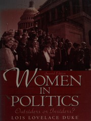 Women in politics : outsiders or insiders? : a collection of readings /