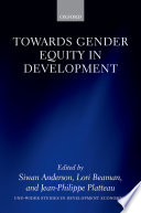 Towards gender equity in development /