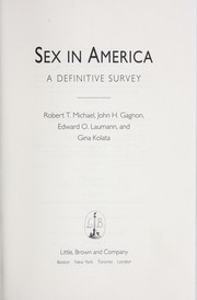 Sex in America : a definitive survey /