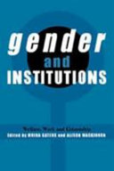 Gender and institutions : welfare, work, and citizenship /
