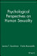 Psychological perspectives on human sexuality /