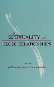 Sexuality in close relationships /