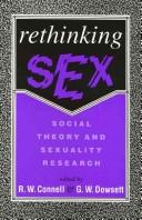 Rethinking sex : social theory and sexuality research /