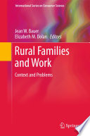 Rural families and work : context and problems /