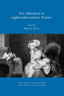 Sex education in eighteenth-century France /