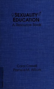 Sexuality education : a resource book /