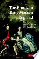 The family in early modern England /