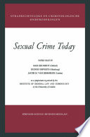 Sexual crime today : Papers read /