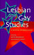 Lesbian and gay studies : a critical introduction /