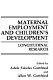 Maternal employment and children's development : longitudinal research /