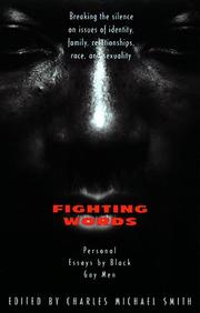 Fighting words : personal essays by black gay men /