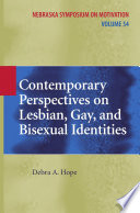 Contemporary perspectives on lesbian, gay, and bisexual identities /