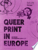Queer print in Europe /