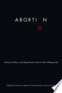 Abortion : history, politics and reproductive justice after Morgentaler /