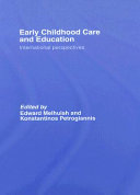 Early childhood care and education : international perspectives /