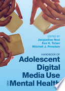 Handbook of adolescent digital media use and mental health /