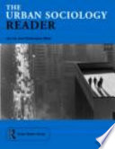 The urban sociology reader /